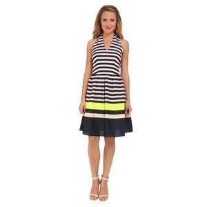 Ted Baker Sarera Candy Bar Stripe Flare Dress